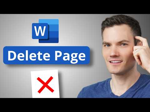 How to Delete Page in Word