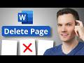 How to Delete Page in Word