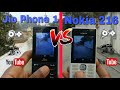 Nokia 216 VS Jio Phone 1 full & final review in hindi