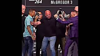 Hot press conference 🔥 old Conor is back 😈 | Dustin Poirier 🆚 Conor McGregor | UFC 264 #mma #shorts