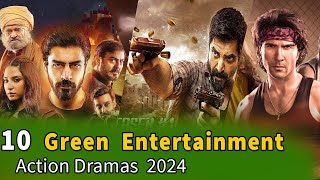 Top 10 Green Entertainment Dramas | Action Drama | Duniyapur | Iqtidar | Faraar #greenentertainment