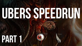 [Part 1] DIABLO 2 - UBERS SPEEDRUN UNTWINKED (Lvl 1 to Ubers)