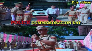 POLICE COMMEMORATION DAY HAILAKANDI DEF, 21st.october 2022.