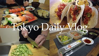 [Vlog] Daily life living alone in Tokyo | Ehomaki and bean sweets | Lunch and walk in Shibuya