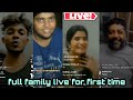 Akhilcj6 family live for first time😍||akhilcj6fanclub