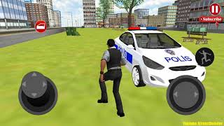 Türk polis arabası oyunu izle #348 - Real Police Car Driving v1.5 Araba oyunu Android Gameplay FHD