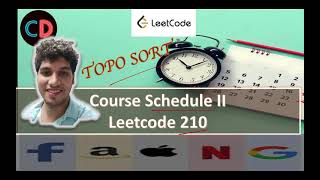 Course Schedule II | Leetcode 210 | Live coding session 🔥🔥🔥 | Topological Sort nailed !!!!