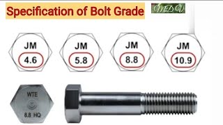 Bolt Specification l Metric Size Bolt Load Calculation l Bolt Grades Explain in Hindi