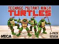 NECA Jim Lawson Mirage Teenage Mutant Ninja Turtles TMNT 4 Pack Review