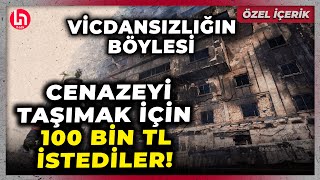 VİCDANSIZLIĞIN BÖYLESİ! Özel cenaze nakil araçları için acılı ailelerden 100 bin TL istemişler!