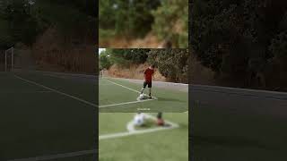 Lionel Messi nonchalant crossbar from corner #goat #lionelmessi #messi #nonchalant #challenge