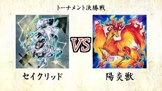 遊戯王　オレたちの奇妙な決闘　トーナメントⅠ　「セイクリッド VS 陽炎獣」　決勝戦