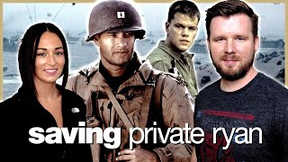 My wife watches SAVING PRIVATE RYAN for the FIRST time || Movie Reaction
