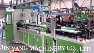 Jin Yang Machinery Dual Auto Coiler + Wrapping Machine