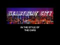 The Cars - Heartbeat City - Karaoke - With Backing Vocals