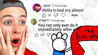 Reacting to SUPERPOWERS with WEIRD Side Effects!