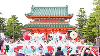 [4K] 京炎そでふれ！花風姿 追加演舞　京都さくらよさこい 2022 さくよさ 1日目