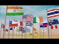 The Countries and flags of the World | Countries National Flags with their Population