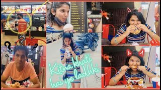 Kitna khati hai ye 🤣😅 | KFC vlog ❤️ || Hey Kannu