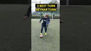 Which turn do you like best?⚽️#shorts #skill #tutorial #viral