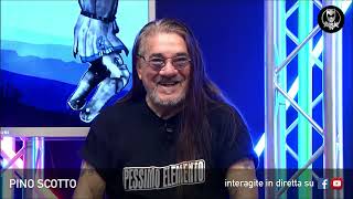 PINO SCOTTO 🔥 LIVE SU ROCK TV 🤘🏻📲 19 FEBBRAIO 2024