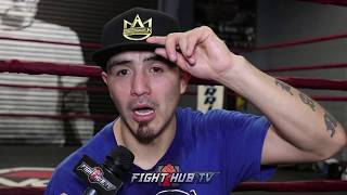 BRANDON RIOS TO DANNY GARCIA "HES ALREADY CALLING OUT SPENCE, HE THINKS IM EASY! DON'T OVERLOOK ME!"