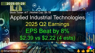 Applied Industrial Technologies (AIT|$9.7B) - 2025 Q2 Earnings Analysis