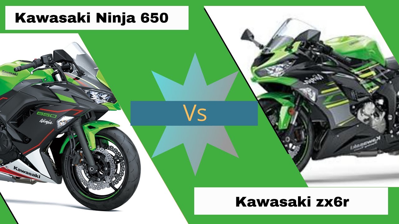 Kawasaki Ninja 650 Vs Kawasaki Zx6r Price Milega Top Speed #kawasaki # ...