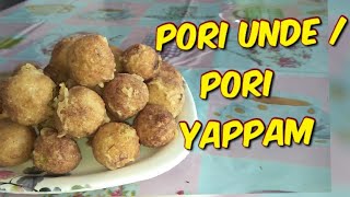 PORI UNDE RECIPE|| PORIYAPPAM RECIPE||  TASTY PUFFED RICE SNACK|| SWEET SNACKS ONLY 4 INGREDIENTS