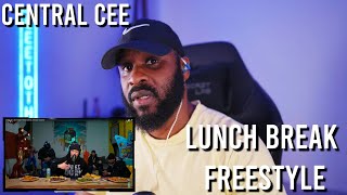 Central Cee - Lunch Break Freestyle (Lyrical Lemonade Exclusive) [Reaction] | LeeToTheVI