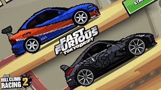Hill Climb Racing 2 - FAST & FURIOUS CARS🚘(Gameplay)