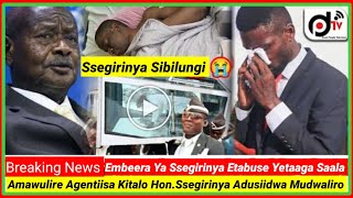 Amawulire Agentiisa Kitalo Hon.Ssegirinya Adusiidwa Mudwaliro e,Lubaga Hospital Nga Affa