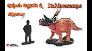 KAIYODO Capsule Q Museum / Ceratopsian / Diabloceratops Miniatur - Review #338 (german)