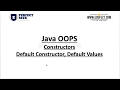 Perfect Java - Lesson G1#2 - Default Constructor