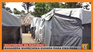 Waathiriwa wa mafuriko busia wanalalamika