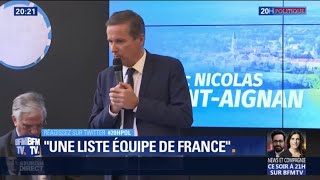 Européennes 2019: Nicolas Dupont-Aignan évoque \