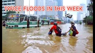 Shocking Singapore Flash Floods, Protocol Road 'Sink'