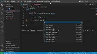 Lower Left triangle pattern making in java. (java tutorial for beginners)