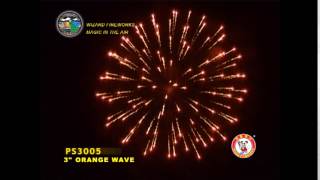 SA075WA02 - 3 INCH SHELL - WIZARD FIREWORKS - PS3005