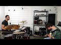 drum guitar jam session w khaled ben