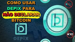 Como comprar Bitcoin sem declarar com DePix BRL stablecoin -  Descentralized Pix