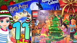 It's day 11! What do the next door(s) hold in the Lego Friends & Harry Potter Advent Calendars?