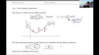 MATH 155 - Lecture 15: Data fitting (least squares)