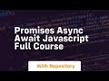 Promises async await javascript full course