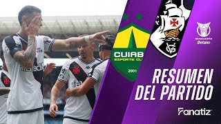 Cuiabá 1-2 Vasco da Gama | Resumen del partido | #Brasileirao2024