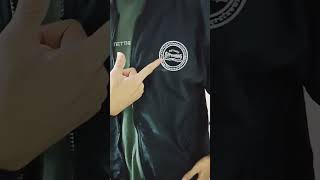 bordir jaket bomber depan belakang bisa custom sesuai pesanan