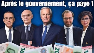 Combien touchent vraiment les ministres après leur départ du gouvernement ?