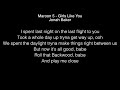 Maroon 5 ft. Cardi B - Girls Like You Lyrics Acoustic (Jonah Baker cover)