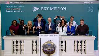 Bank of New York Mellon (NYSE: BK) Rings The Closing Bell®