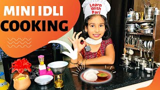 Mini idli  Cooking / Real Cooking  | #LearnWithPari